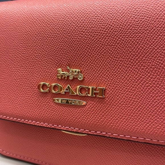 Coach Mini Brynn Crossbody Gold / Taffy - Picture 11 of 16
